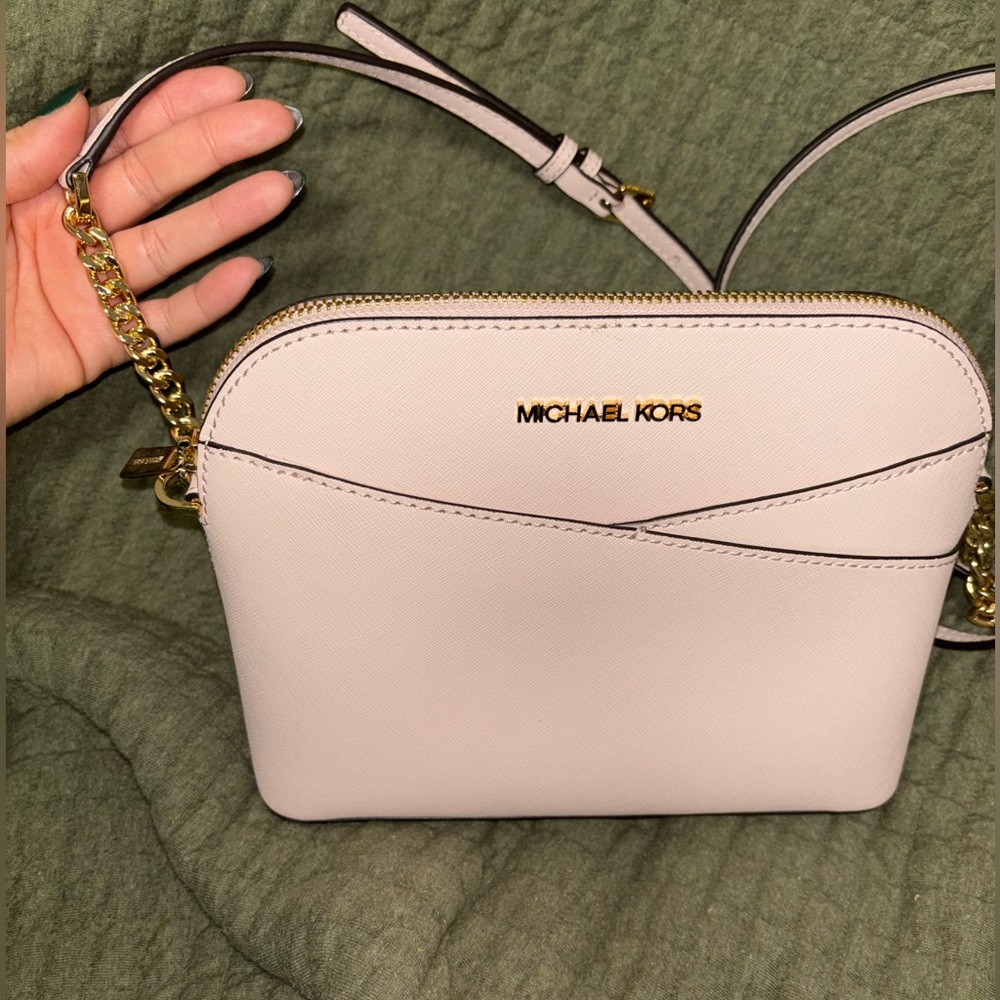 Michael Kors Light Pink Crossbody Bag